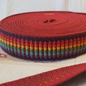 Vintage, 7 yards of "belt" material. $8.00 per yd